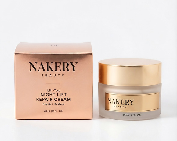 Nakery Beauty Other - Nakery Beauty Lift-Tox Night Lift Repair Cream 60ml / 2 fl oz - Repair + Restore